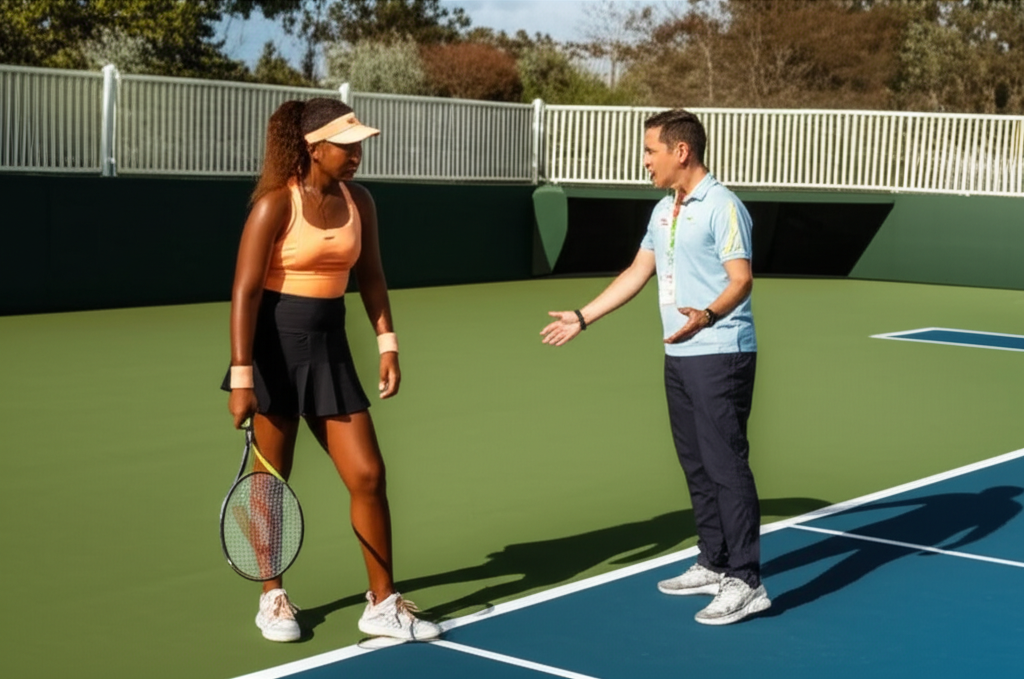 Naomi Osaka Trials New Coach Tomasz Wiktorowski After Unexpected Split with Patrick Mouratoglou 2 file 364